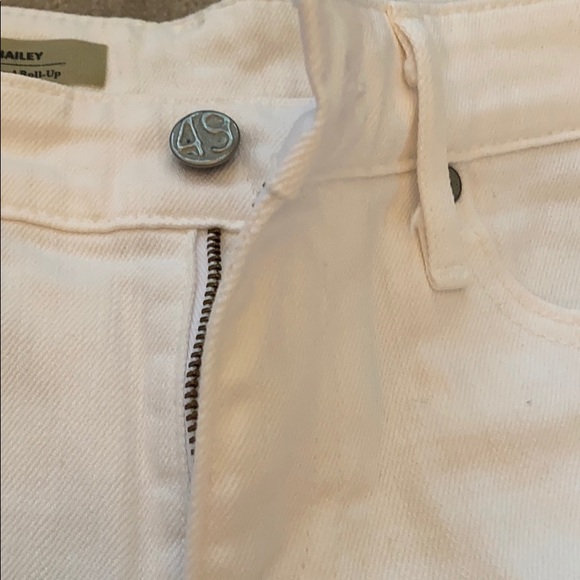 AG Adriano Goldschmeid The Hailey White Jean Short - Picture 8 of 14